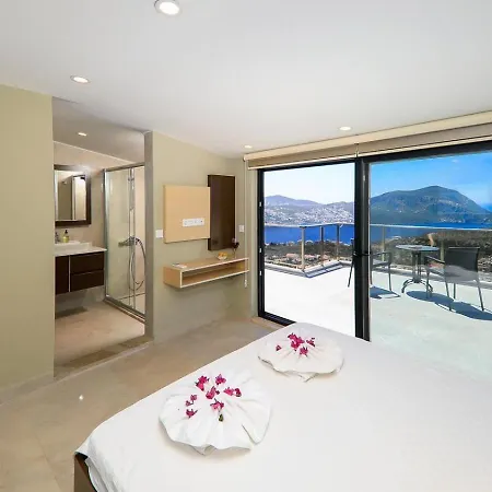 Kalamar 3 Bedroom Seaview With Private Pool Villa Kalkan