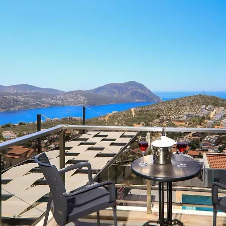 Kalamar 3 Bedroom Seaview With Private Pool Villa Kalkan