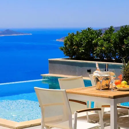 Kalamar 3 Bedroom Seaview With Private Pool Villa Kalkan