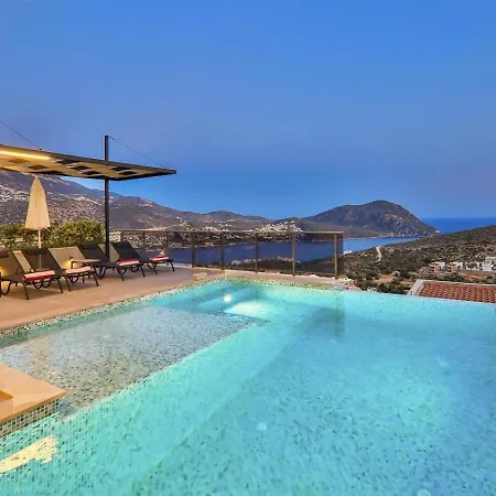Kalamar 3 Bedroom Seaview With Private Pool Kalkan