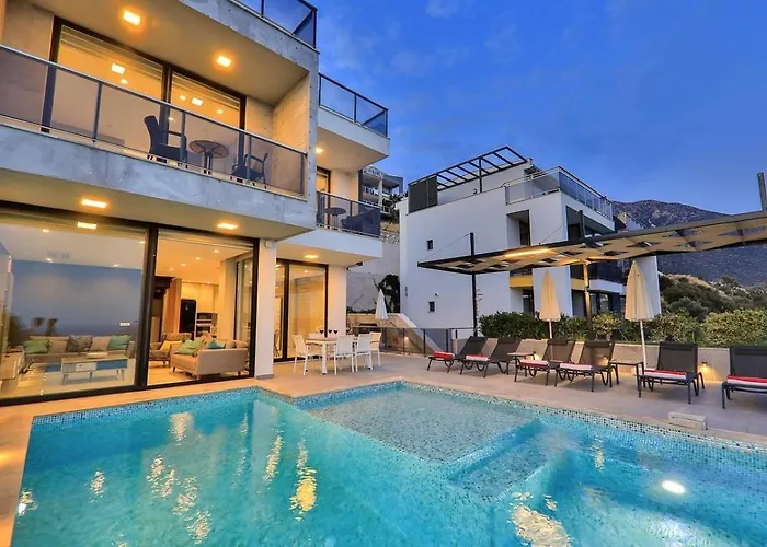 Villa Kalamar 3 Bedroom Seaview With Private Pool Kalkan