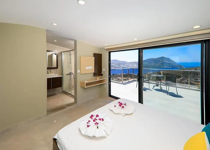 Kalamar 3 Bedroom Seaview With Private Pool Villa Kalkan
